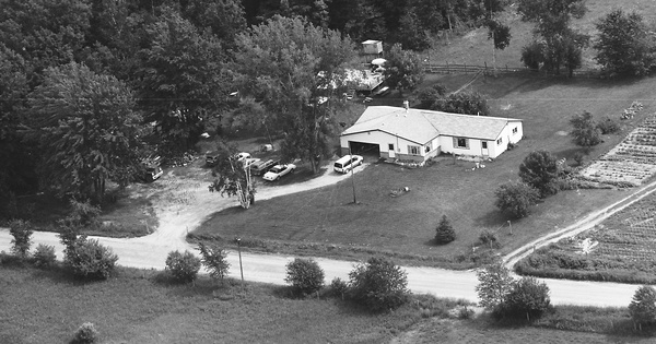 Vintage Aerial photo from 1991 in Montmorency County, MI