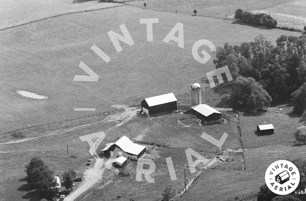 Vintage Aerial Kentucky Adair County 1979 70OAD8