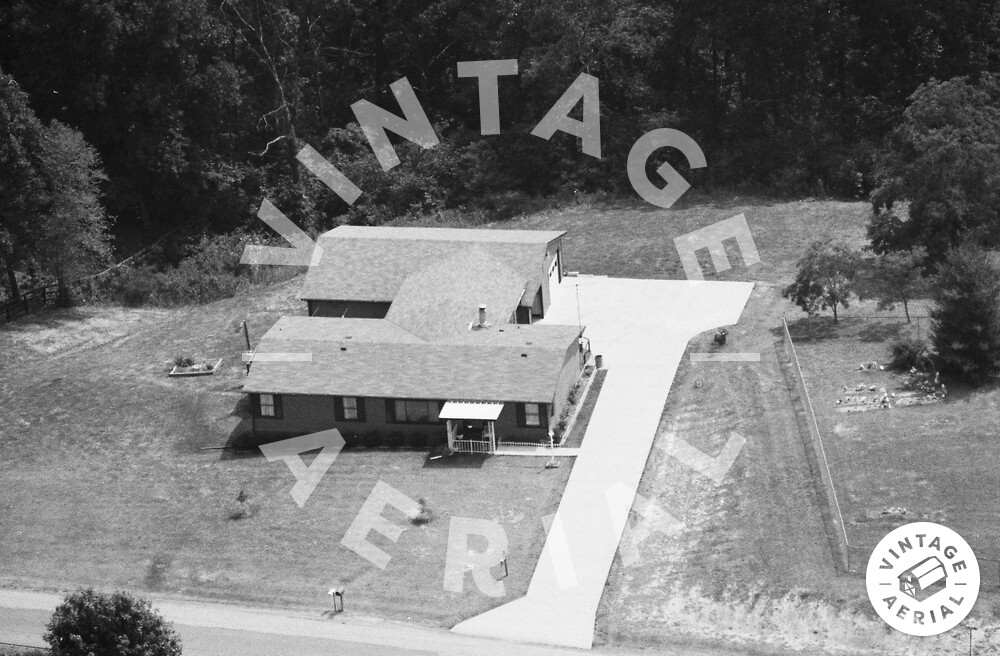 Vintage Aerial Kentucky Boyd County 1988 24ZBO32