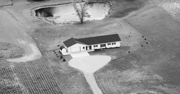 Vintage Aerial photo from 1987 in Anoka County, MN