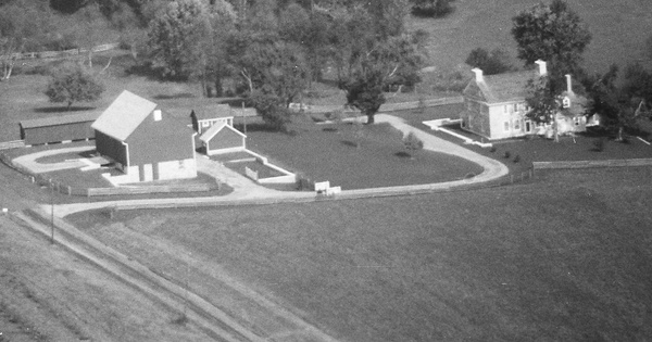 Vintage Aerial photo from 1990 in Cecil County, MD