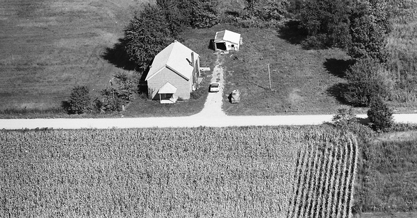 Vintage Aerial photo from 1973 in Tippecanoe County, IN