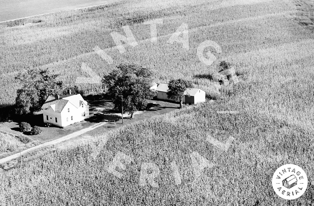 Vintage Aerial Minnesota Carver County 1971 4HCA8