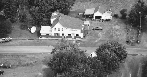Vintage Aerial photo from 1986 in Chisago County, MN