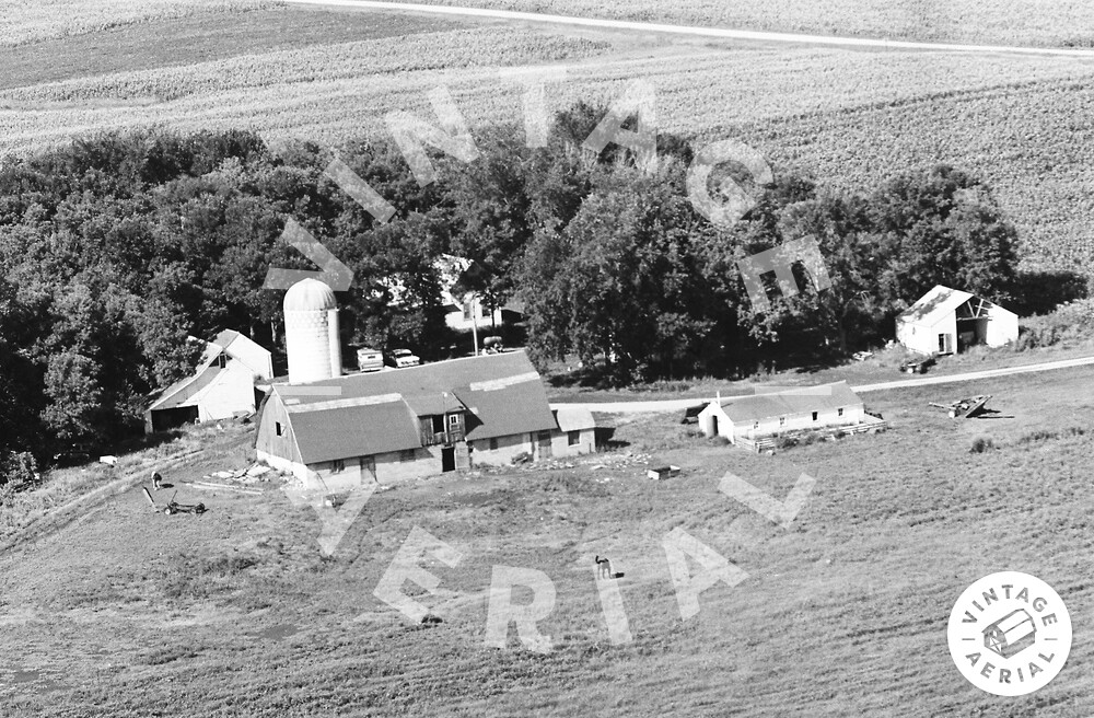 Vintage Aerial Minnesota Meeker County 1970 33PME11