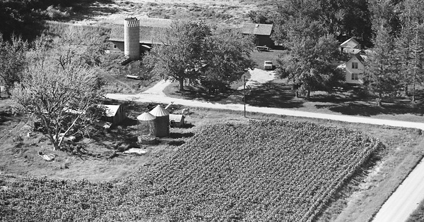 Vintage Aerial photo from 1980 in Mower County, MN