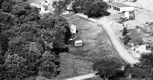 Vintage Aerial photo from 1967 in Nicollet County, MN