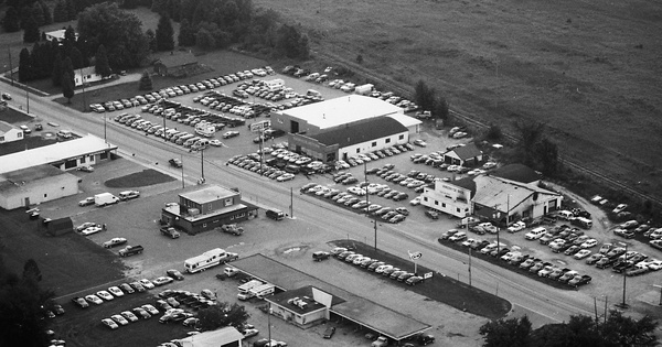 Vintage Aerial photo from 1986 in Kent County, MI