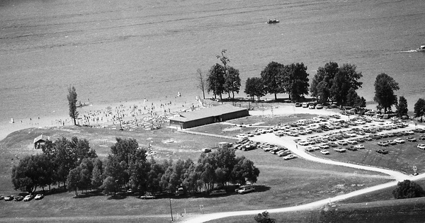 Vintage Aerial photo from 1975 in Hamilton County, IN