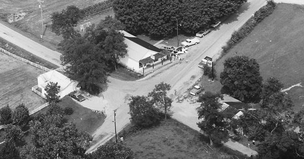 Vintage Aerial photo from 1979 in Metcalfe County, KY