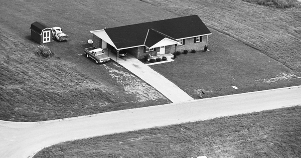 Vintage Aerial photo from 1981 in Montgomery County, KY