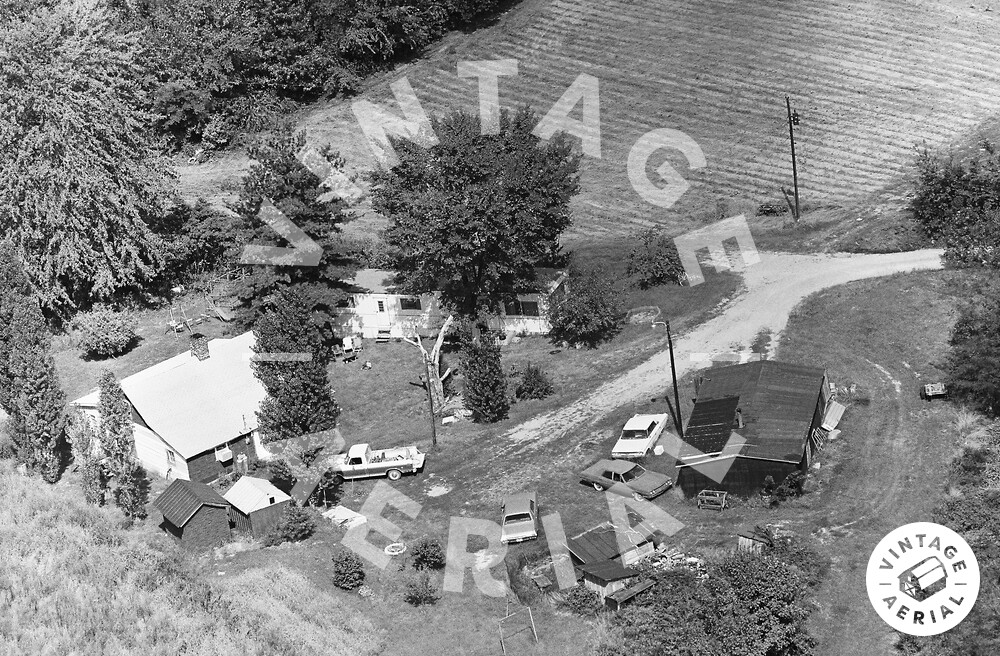Vintage Aerial Kentucky McLean County 1980 4SMC19