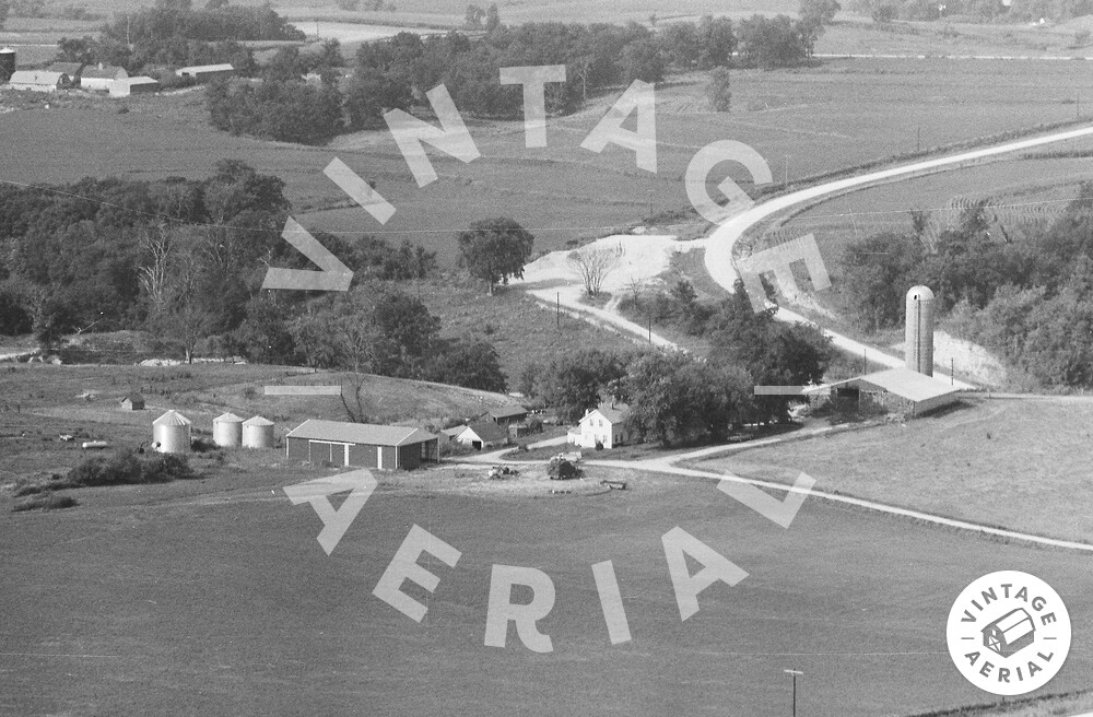 Vintage Aerial Iowa Allamakee County 1978 22YAL4