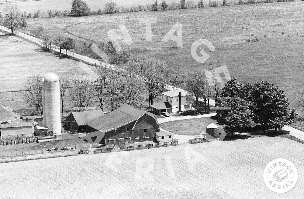 Vintage Aerial Indiana LaGrange County 1971 24MLA11