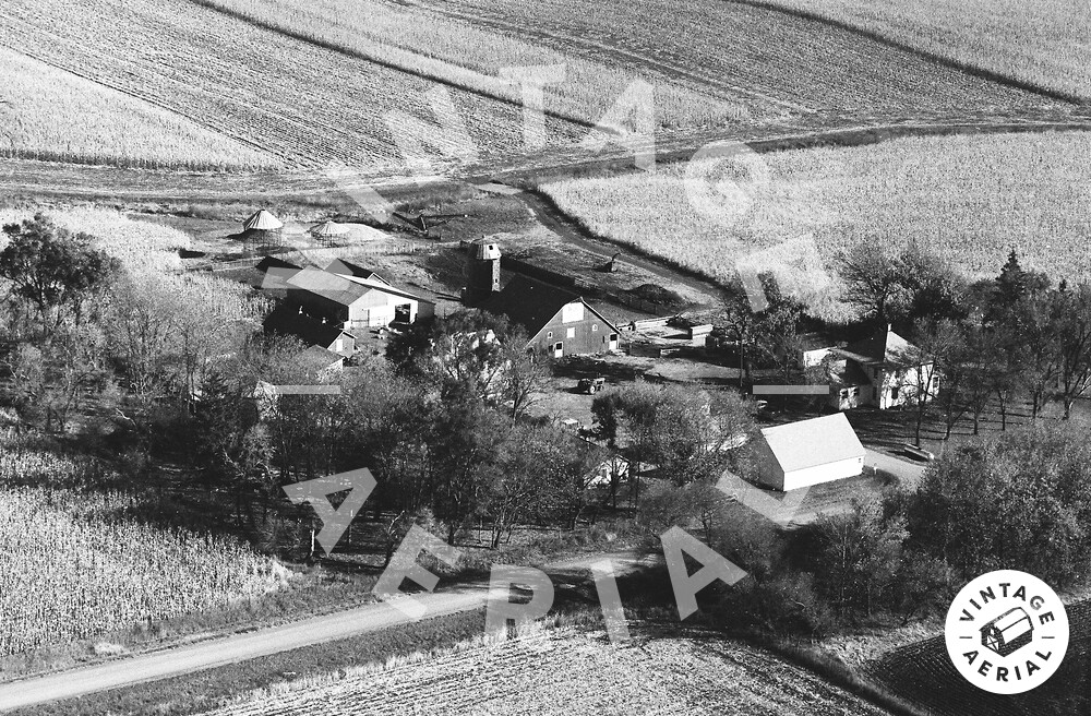 Vintage Aerial Iowa Hamilton County 1975 23MHAM34