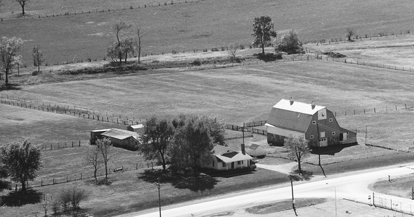 Vintage Aerial photo from 1978 in Lawrence County, MO