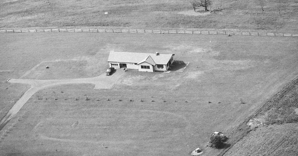 Vintage Aerial photo from 1984 in Dauphin County, PA