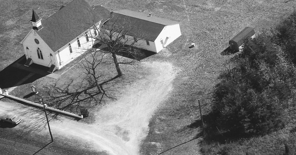 Vintage Aerial photo from 1989 in Appomattox County, VA