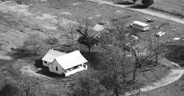 Vintage Aerial photo from 1988 in Bradley County, TN