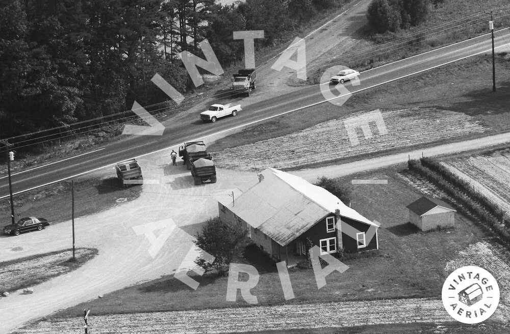 Vintage Aerial Alabama Jackson County 1986 58DJA18