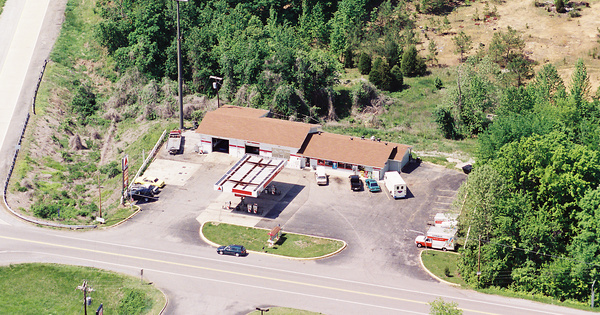 Vintage Aerial photo from 2001 in Dickson County, TN