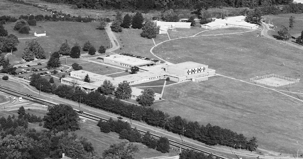 Vintage Aerial photo from 1988 in Dinwiddie County, VA
