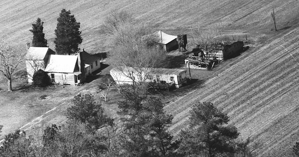 Vintage Aerial photo from 1994 in New Kent County, VA