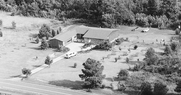 Vintage Aerial photo from 1984 in Aiken County, SC