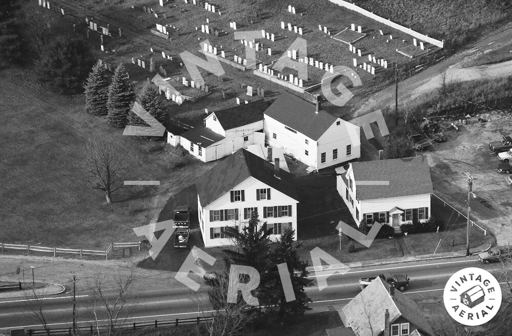 Vintage Aerial New Hampshire Cheshire County 1988 501KKCH22