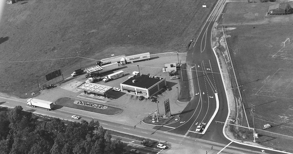 Vintage Aerial photo from 1997 in Bedford County, VA