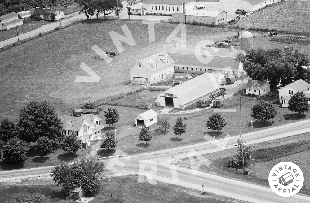 Vintage Aerial Wisconsin Walworth County 1979 39IWAL14