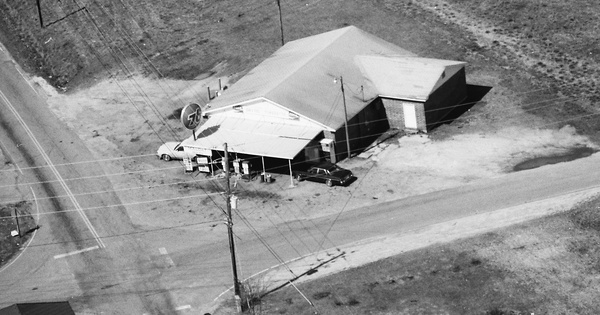 Vintage Aerial photo from 1988 in Walton County, GA