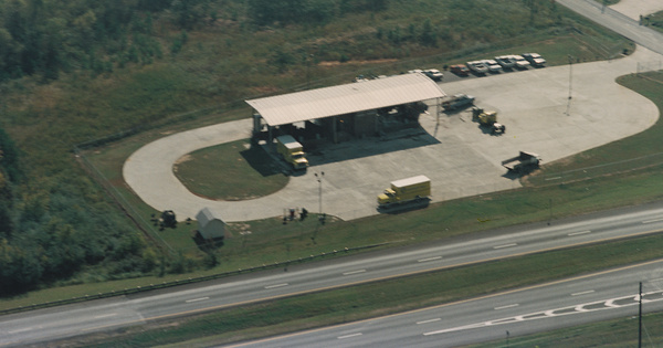Vintage Aerial photo from 1995 in Floyd County, GA