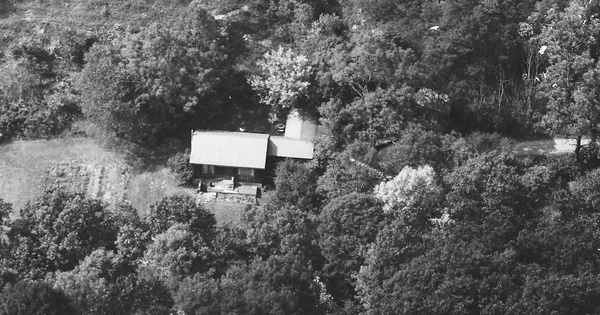 Vintage Aerial photo from 1985 in Braxton County, WV