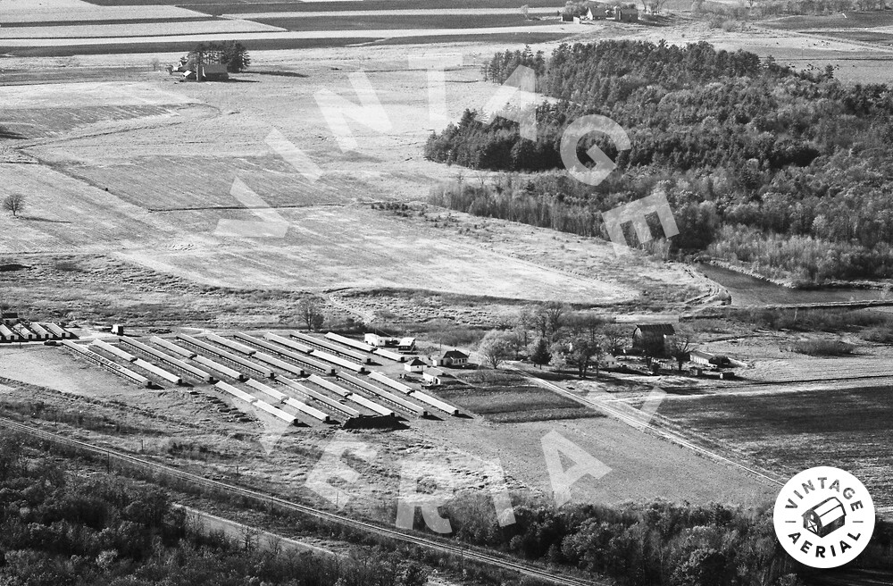 Vintage Aerial Wisconsin Jackson County 1973 13HJA28