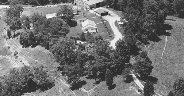 Vintage Aerial photo from 2001 in Cabell County, WV