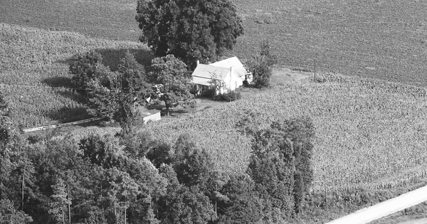Vintage Aerial photo from 1991 in Johnston County, NC