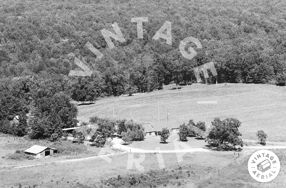Vintage Aerial Alabama Lawrence County 1986 23DLA24