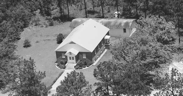 Vintage Aerial photo from 1983 in Laurens County, GA