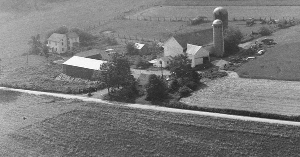 Vintage Aerial photo from 1984 in Northampton County, PA