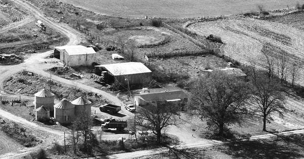 Vintage Aerial photo from 1989 in Stoddard County, MO