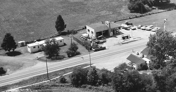 Vintage Aerial photo from 1979 in Bartholomew County, IN