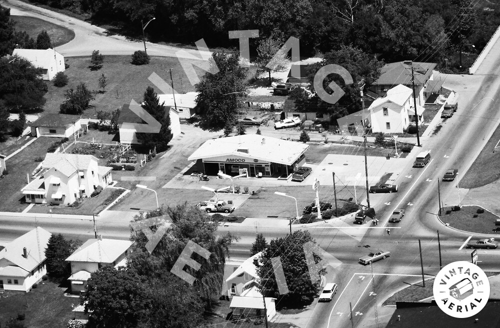 Vintage Aerial Ohio Darke County 1977 45FDA3