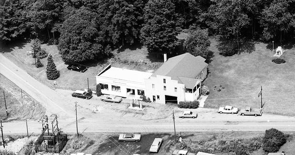 Vintage Aerial photo from 1972 in Cambria County, PA