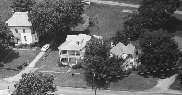 Vintage Aerial photo from 1995 in Athens County, OH
