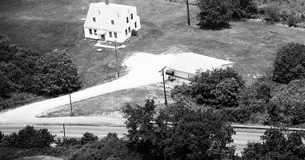 Vintage Aerial photo from 1975 in Carroll County, OH