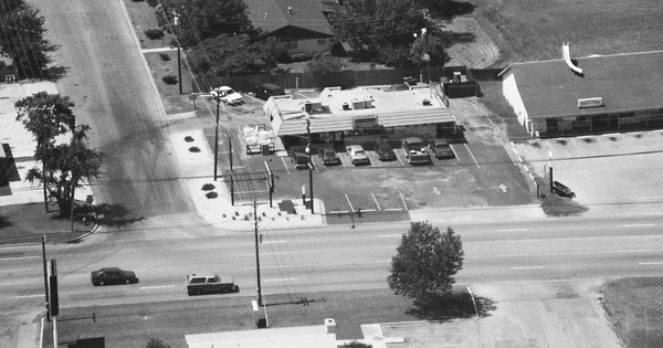 Vintage Aerial photo from 1990 in Williamson County, TX