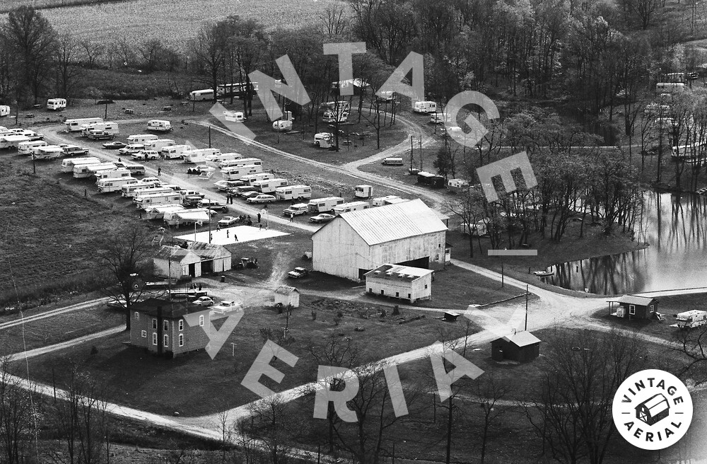 Vintage Aerial Ohio Ashland County 1975 88EAS29