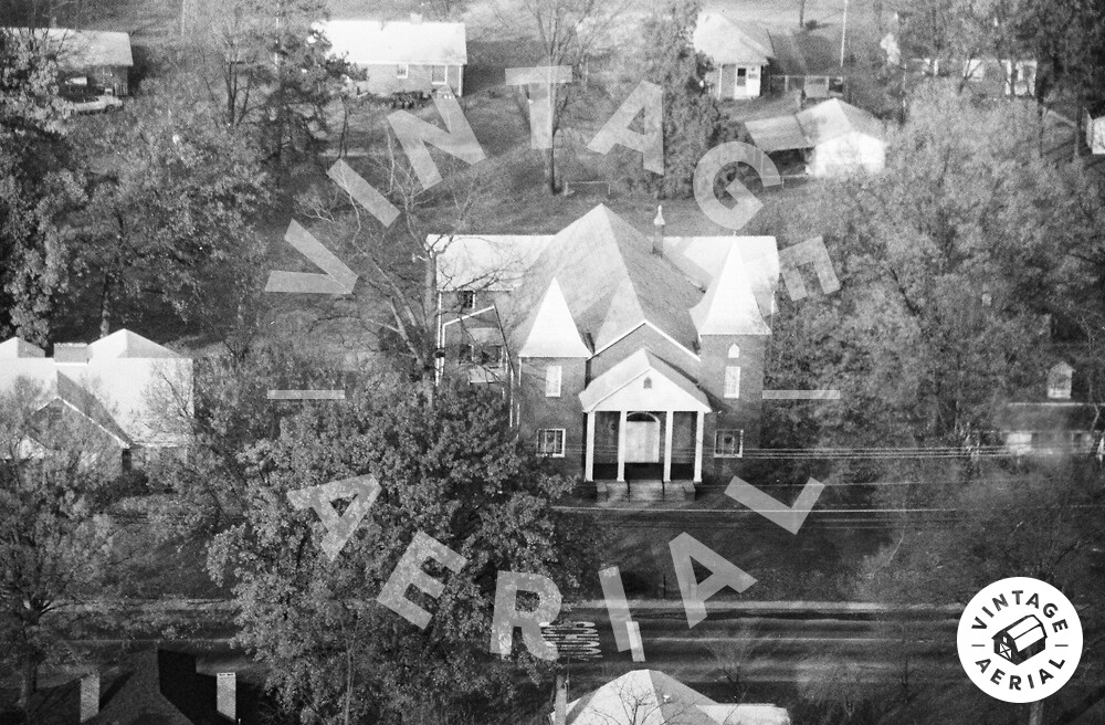 Vintage Aerial North Carolina Mecklenburg County 1982 37UME29