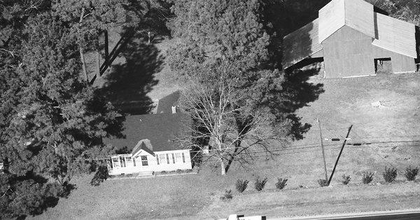 Vintage Aerial photo from 1989 in Pasquotank County, NC